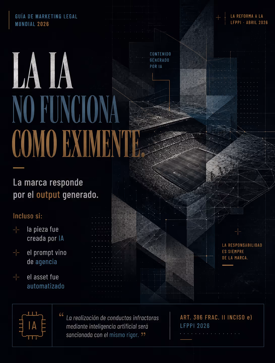 La IA no funciona como eximente