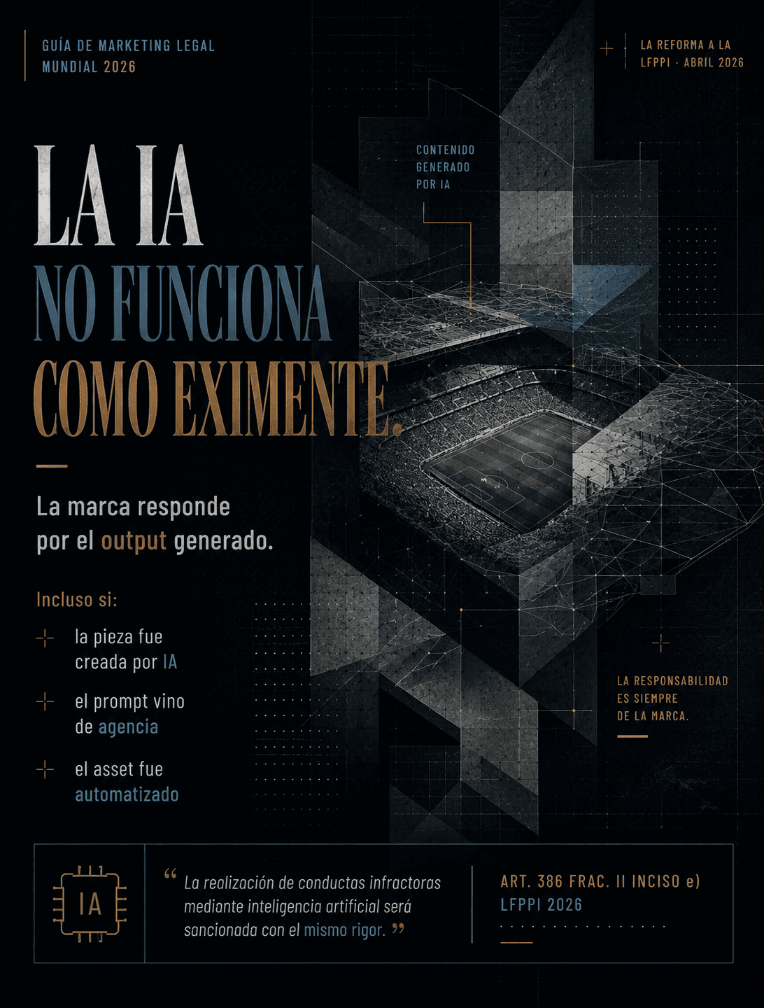 La IA no funciona como eximente