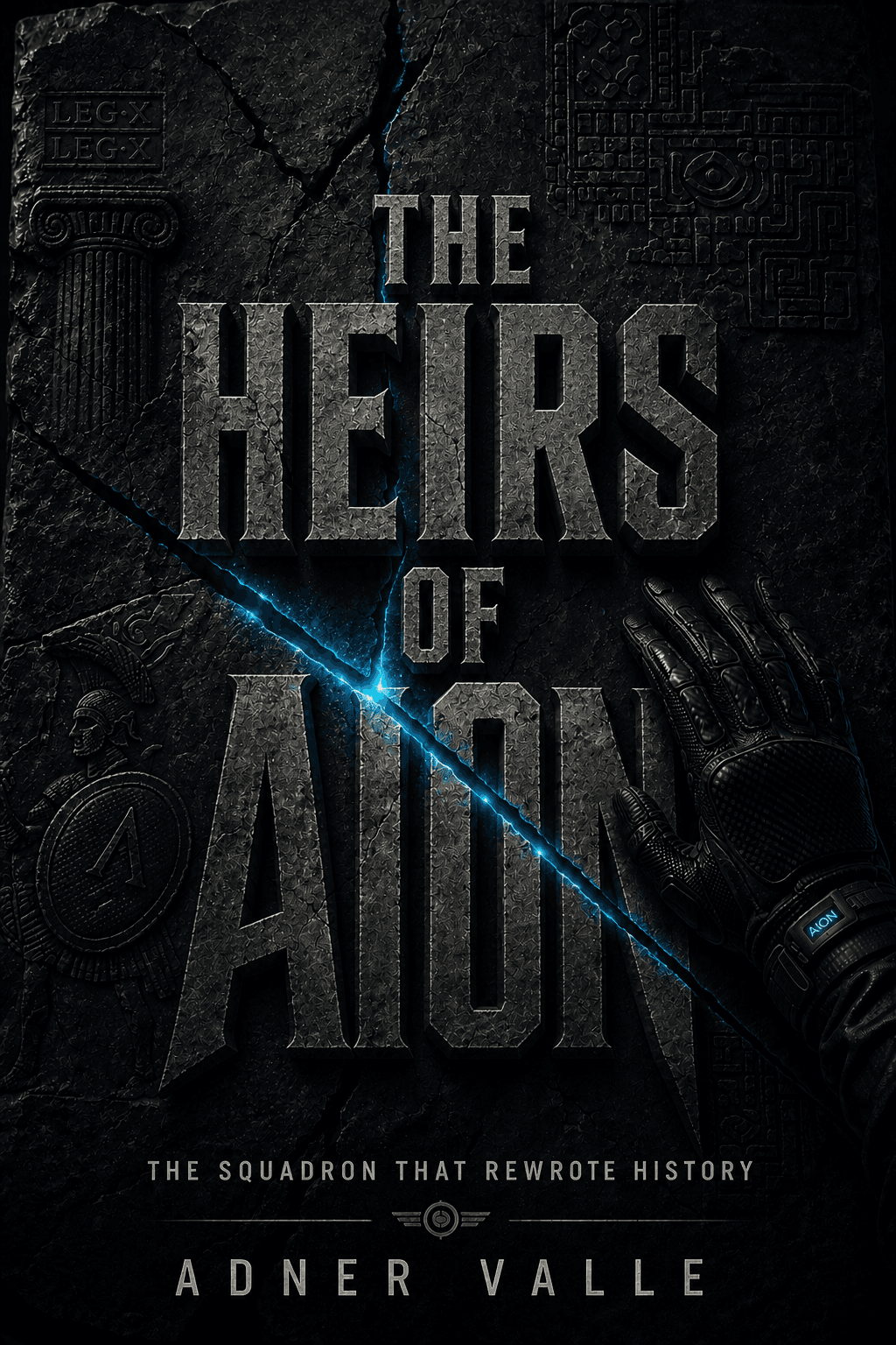 Book cover for The Heirs of AION by Adner Valle